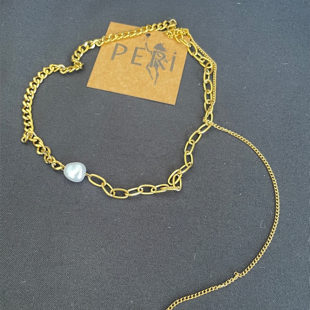 Stainless Steel Gold Necklace